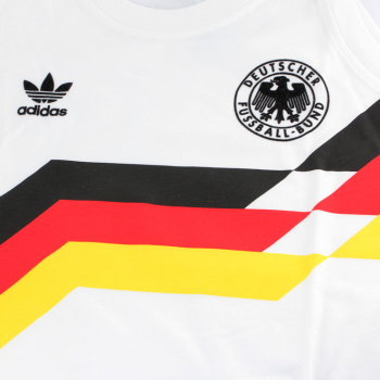 Adidas Deutschland Tank-Top T-shirt 1990 weiß Originals DFB Neu Herren S/M/L/XL