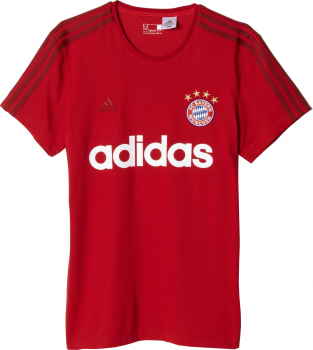 Adidas FC Bayern München Trikot 1976/78 Retro Heim Graphic rot retro T-shirt Herren M oder XL