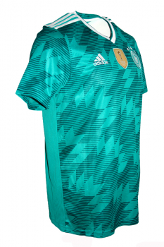 Adidas Deutschland Trikot WM 2018 Auswärts Grün DFB 4 Sterne Herren S/M/L/XL/XXL
