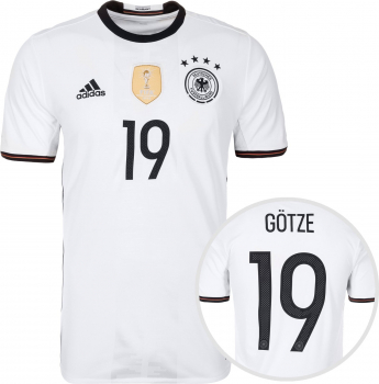 Adidas Deutschland Trikot 2016 18 Kroos 19 Götze 7 Schweinsteiger Heim DFB Herren S M L XL XXL & Kinder 164 cm