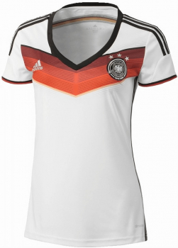 Adidas Deutschland Trikot WM 2014 Weiß heim DFB neu Damen L