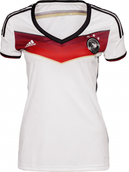 Adidas Deutschland Trikot WM 2014 Weiß heim DFB neu Damen L