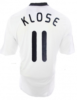 Adidas Alemania camiseta 11 Miroslav Klose 2008 blanco senor L