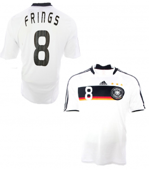 Adidas Alemania camiseta 8 Thorsten Frings 2008 Euro blanco señor XL