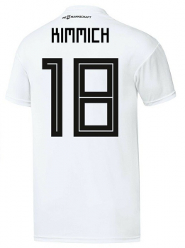 Adidas Alemania camiseta 18 Joshua Kimmich Copa del Mundo 2018 Russa blanco senor M