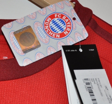 Adidas FC Bayern München Trikot 2015/16 heim rot neu Herren L