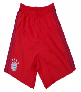 Adidas FC Bayern München Trikothose Shorts Hose 2015/16 heim rot Herren L