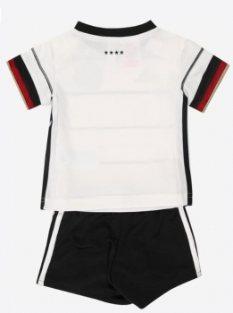 Adidas Deutschland Trikot Euro 2020 2021 heim weiß + Hose DFB 4 Sterne Minikit Baby Kind 68, 74 oder 86 cm