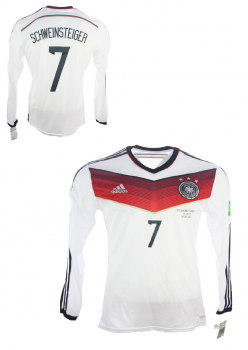 Adidas Deutschland Trikot 7 Bastian Schweinsteiger WM 2014 DFB Heim Adizero Herren XL(9)