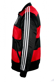 Adidas Deutschland Jacke 2014 Away Schwarz Rot TT DFB Neu Herren 2XL/XXL