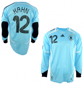 Adidas Deutschland Torwarttrikot 12 Oliver Kahn 2006 Heim WM DFB Herren S-M 176cm/M