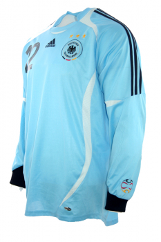Adidas Deutschland Torwarttrikot 12 Oliver Kahn 2006 Heim WM DFB Herren S-M 176cm/M