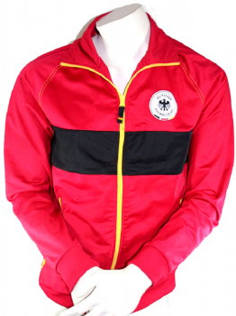 Original Deutschland Jacke offizielle DFB Trainingsjacke Rot Herren L