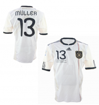 Adidas Deutschland Trikot 13 Thomas Müller WM 2010 DFB Patches Heim Herren L/XL/XXL(2XL)