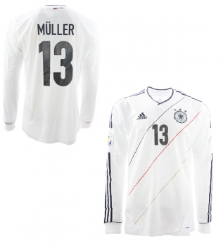 Adidas Deutschland Trikot 13 Thomas Müller 2012-14 Quali Matchworn Formotion DFB Herren XL