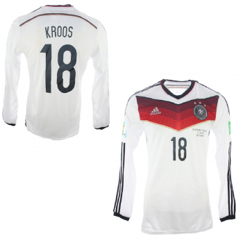 Adidas Deutschland Trikot 18 Toni Kroos WM 2014 DFB NEU Heim Adizero Herren L(8)