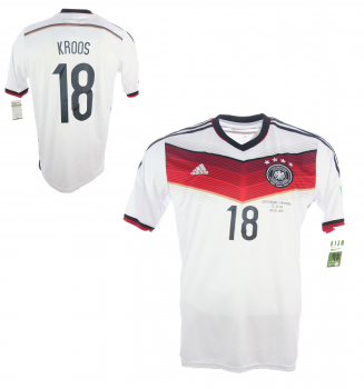 Adidas Deutschland Trikot 18 Toni Kroos WM 2014 DFB Heim Herren M oder XL