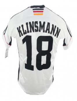 Adidas Deutschland Trikot 18 Jürgen Klinsmann WM 1998 Home DFB Herren L/XL