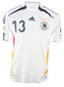 Adidas germany jersey 13 Michael Ballack World cup 2006 home men's S XL XXL/2XL or 176 cm / 152 cm/ 164 cm
