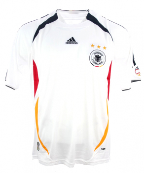 Adidas Germany jersey World Cup 2006 7 Schweinsteiger 11 Klose home DfB white new with tags men's M or L