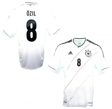 Adidas Deutschland Trikot 8 Mesuf Özil Euro 2012 DFB weiß heim Herren XL