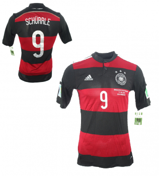 Adidas Alemania camiseta 9 Andre Schürrle copa del mondo 2014 away senor S M o XL y nino164 cm