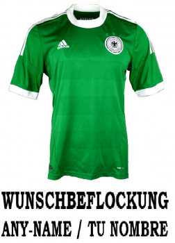 Adidas Deutschland Trikot Euro 2012 Away DFB Grün Herren 176cm/S/M/L/XL/XXL/XXXL