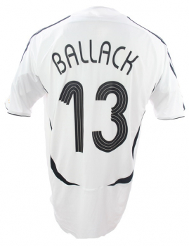 Adidas germany jersey 13 Michael Ballack World cup 2006 home men's S XL XXL/2XL or 176 cm / 152 cm/ 164 cm