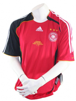 Adidas Deutschland Trikot 2006 11 Klose 13 Ballack 20 Podolski England Wembley 1-2 DFB Rot Herren M