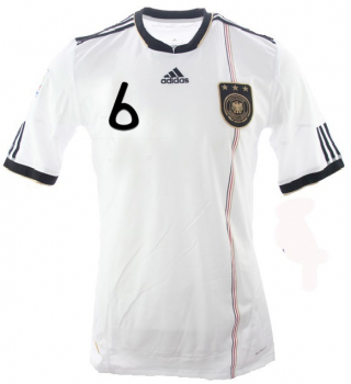 Adidas Alemania camiseta 6 Sami Khedira 2010 DFB patch senor XXL/2XL