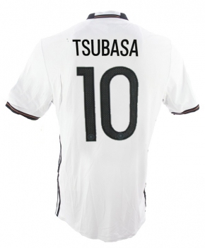 Adidas Alemania camiseta 10 Tsubasa Ozora Captain Euro 2016 blanco senor M