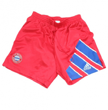 Adidas FC Bayern München Trikothose Shorts Hose 1993-1995 Opel Rot Herren M