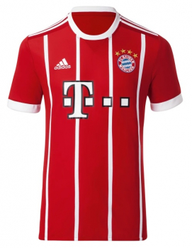 Adidas FC Bayern München Trikot 2017/18 Heim Telekom T-com rot Herren M oder XL oder Kinder 176cm