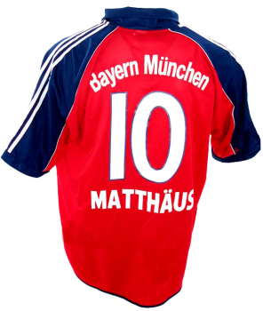 Adidas FC Bayern München Trikot 10 Lothar Matthäus 1999-2001 CL Sieger Heim Herren XXL