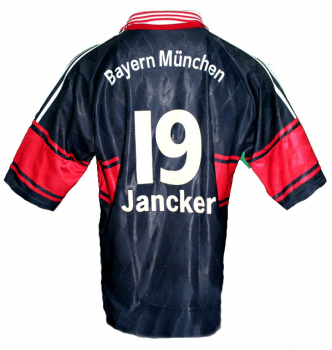 Adidas FC Bayern München Trikot 19 Carsten Jancker 1997/98 Heim Opel Herren XXL/2XL