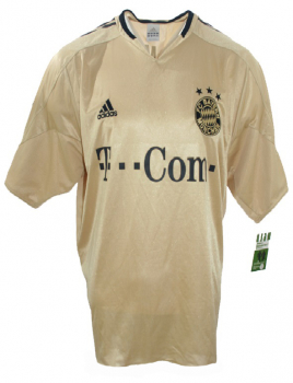 Adidas FC Bayern München Trikot 8 Thorsten Frings 2004/05 Gold Herren XXL