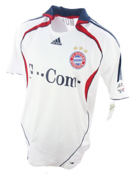 Adidas FC Bayern Munich jersey 2006/07 T-com white away new with tags men's M or XL
