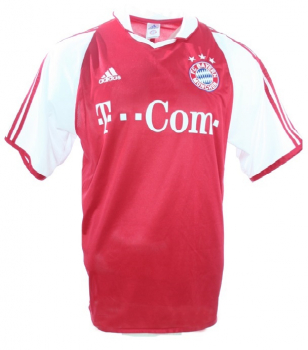 Adidas FC Bayern Munich jersey 2003/04 T-Com home red men's M/L or XL