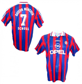 Adidas FC Bayern München Trikot 7 Mehmet Scholl 1995/96 Opel Herren M oder L