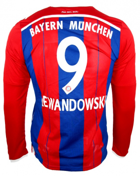 Adidas FC Bayern München Jersey 9 Robert Lewandowski 2014/15 new men's M or L