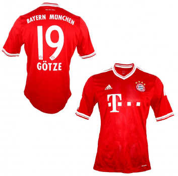Adidas FC Bayern München Trikot 19 Götze 2013/14 CL Sieg Herren M oder L