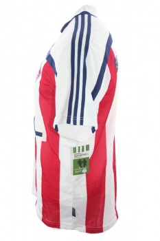 Adidas FC Bayern München Trikot 2000/01 CL sieg away Opel weiß rot Herren S & Kinder 140 cm