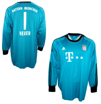 Adidas FC Bayern München Torwart Trikot 1 Manuel Neuer 2013/14 Herren M / XXXL/3XL oder Kinder 164 cm
