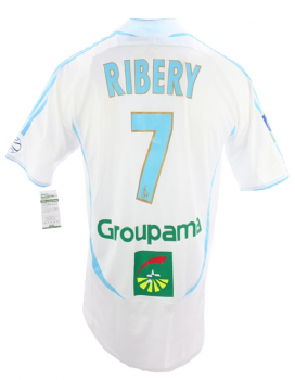 Adidas Olympique Marseille Trikot 7 Franck Ribery 2006/07 N9NF Matchworn Herren XL