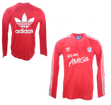 Adidas Originals FC Bayern München Trikot 1988/89 Kiss me Amiga Neu Herren S