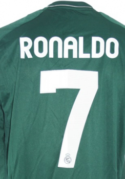Adidas Real Madrid camiseta 7 Cristiano Ronaldo 2012/13 nuevo bwin away señor XL