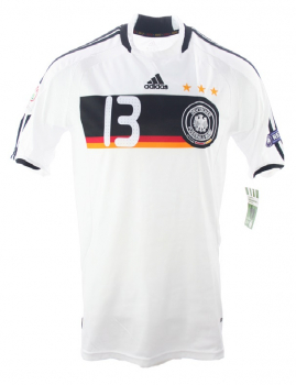 Adidas Deutschland Trikot 13 Michael Ballack 2008 Euro DFB Heim Herren L/XL