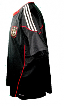 Adidas Deutschland Trikot 7 Bastian Schweinsteiger WM 2010 Schwarz Auswärts away DFB Herren M