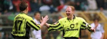 Nike Borussia Dortmund Trikot 1996/97 BVB Continentale langarm Gelb Herren XXL/2XL