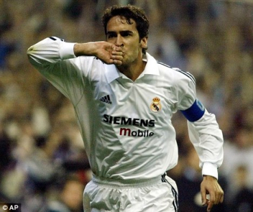 Adidas Real Madrid Trikot 7 Raul 2002/03 Siemens 100 Jahre Home Herren XL